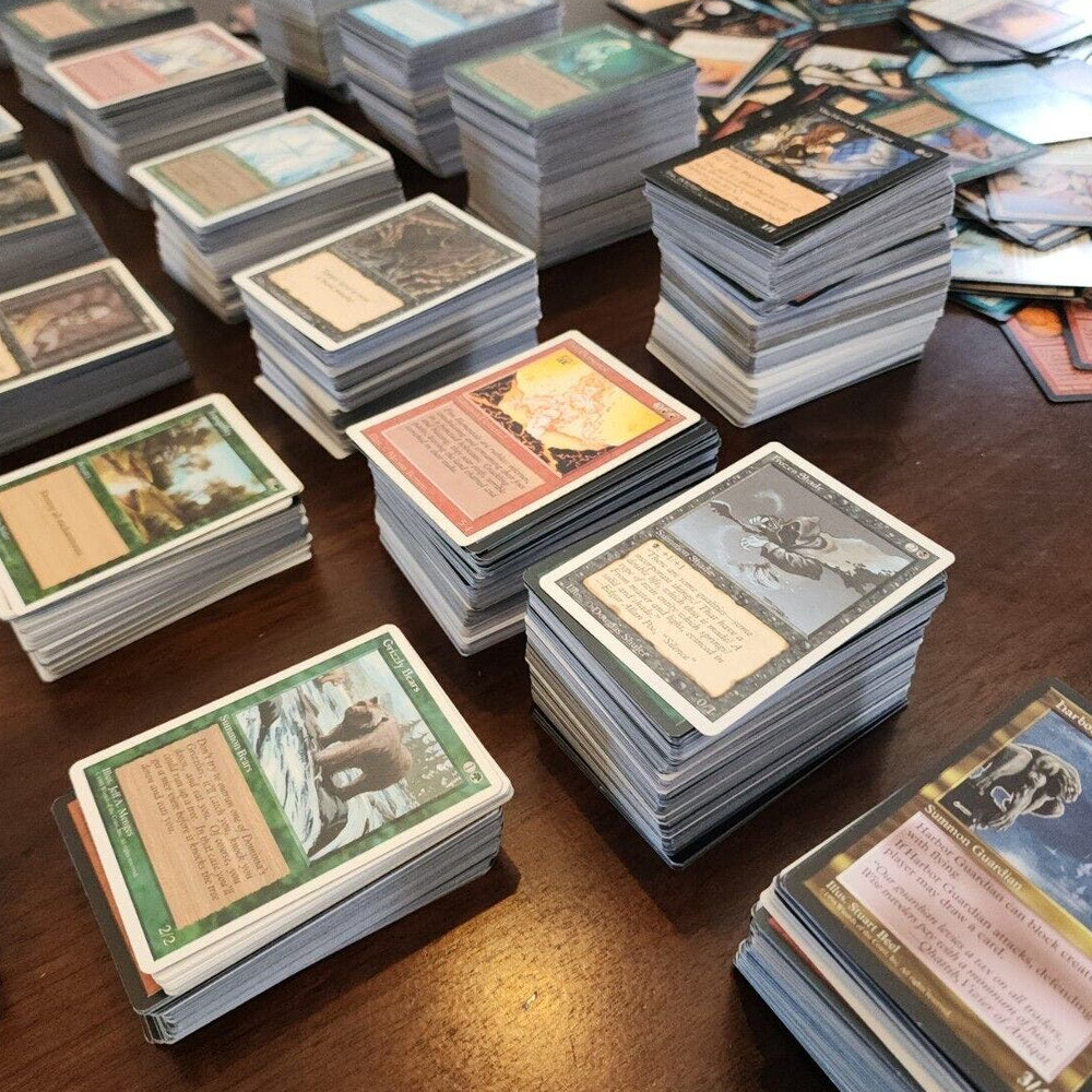 Magic the Gathering MTG Vintage Lots x 10 500 Cards 1994-2001 (Read description)